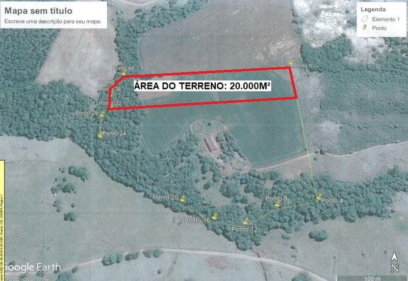 Foto 1 de 3: Comercial em leilão em Paraíso - SC — Fração de 20.000m² do imóvel de matrícula nº 35.842