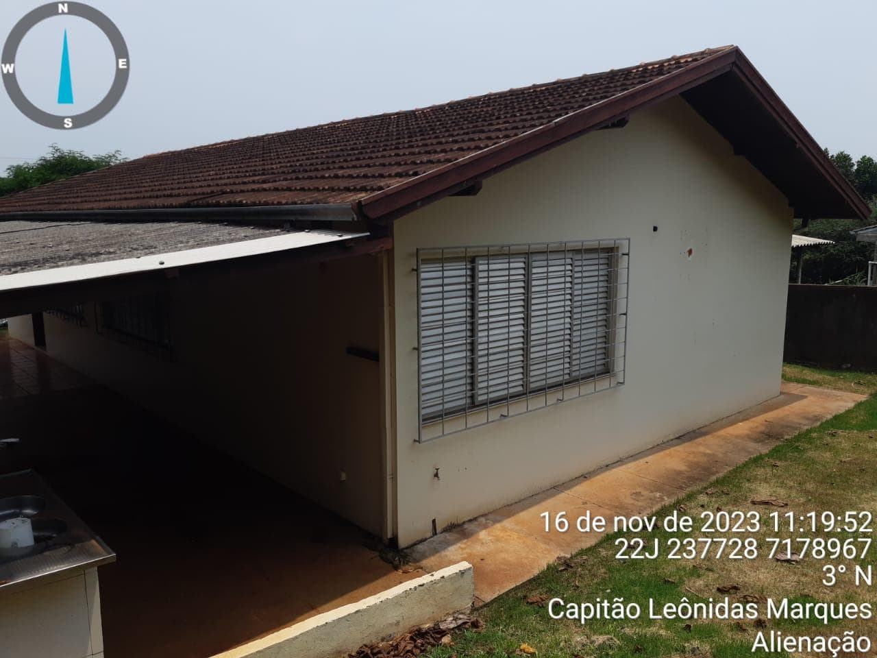 Foto 7 de 14: Casa em leilão em Capitão Leonidas Marques - PR — Casa 126m² Desocupada no Bairro Centro em Capitão Leonidas Marques/PR
