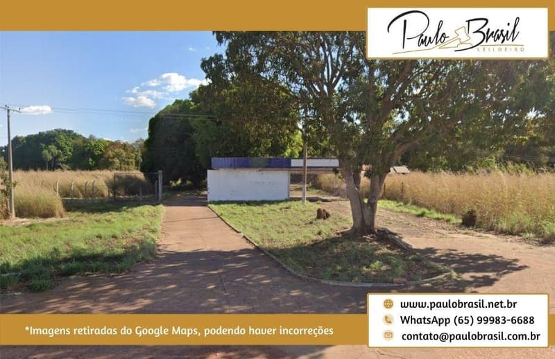 Foto 3 de 4: Terreno em leilão em Cuiabá - MT — Terreno Residencial, AT 468m², sem benfeitorias, L. 05, Q. F, no Residencial Cuiabá Country, em Santo Antônio de Leverger/MT