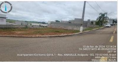 Foto 6 de 9: Terreno em leilão em Anápolis - GO — TERRENO URBANO | A.T. 712,69m² DE ESQUINA - RES. ANAVILLE II ETAPA | ANÁPOLIS/GO
