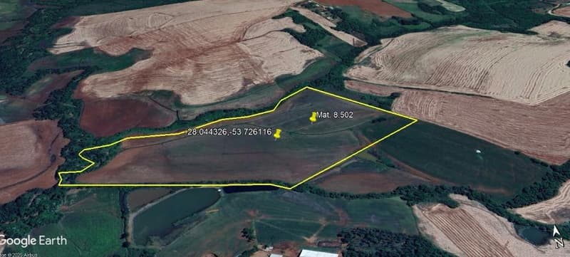 Foto 6 de 7: Area Rural em leilão em Nova Ramada - RS — IMÓVEL RURAL COM ÁREA TOTAL DE 123,096 M2, EM NOVA RAMADA-RS