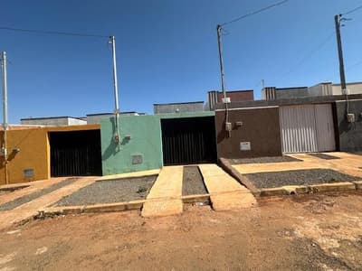 Casa em leilão em Planaltina - GO — Casa de 69.06m2, com 2 quartos, em PLANALTINA/GO.