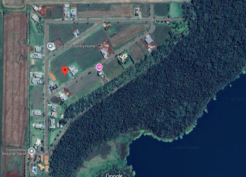 Foto 6 de 9: Terreno em leilão em Santa Terezinha De Itaipu - PR — Lote em Condomínio fechado as margens do Rio Itaipu
