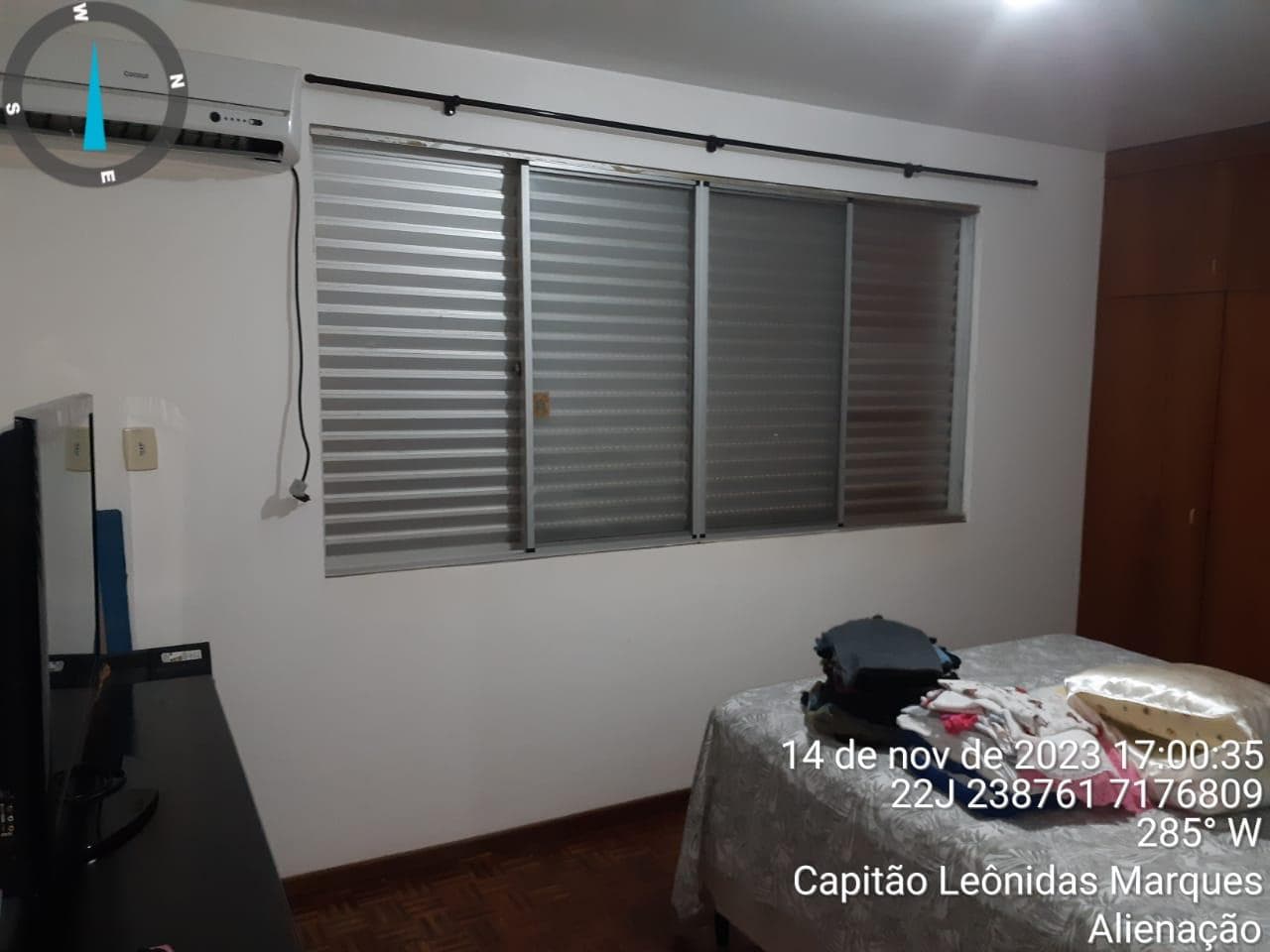 Foto 5 de 11: Casa em leilão em Capitão Leônidas Marques - PR — Casa 152m² Desocupada no Bairro Centro em Capitão Leonidas Marques/PR
