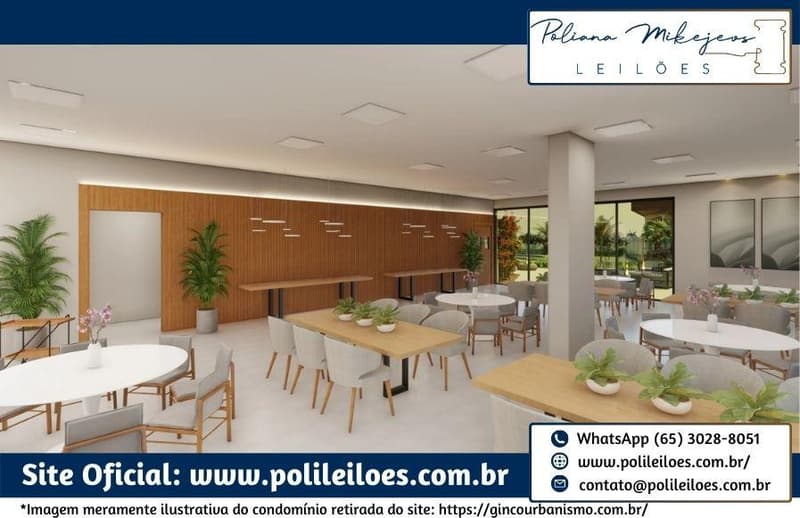 Foto 21 de 32: Comercial em leilão em Cuiabá - MT — Lote nº 38, Quadra 03, do Cond. Residencial Florais do Cerrado, A.T. 200m², em Cuiabá/MT