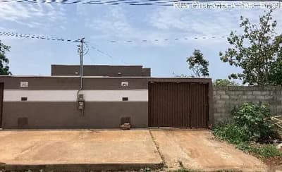 Casa em leilão em Planaltina - GO — Casa de 81.79m2, com 2 quartos, em PLANALTINA/GO.