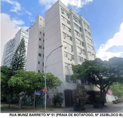 Apartamento em leilão em Rio De Janeiro - RJ, bairro Botafogo — APARTAMENTO 303, DO BLOCO B, DO EDIFÍCIO SITUADO NA PRAIADE BOTAFOGO,Nº 252, BOTAFOGO/RJ