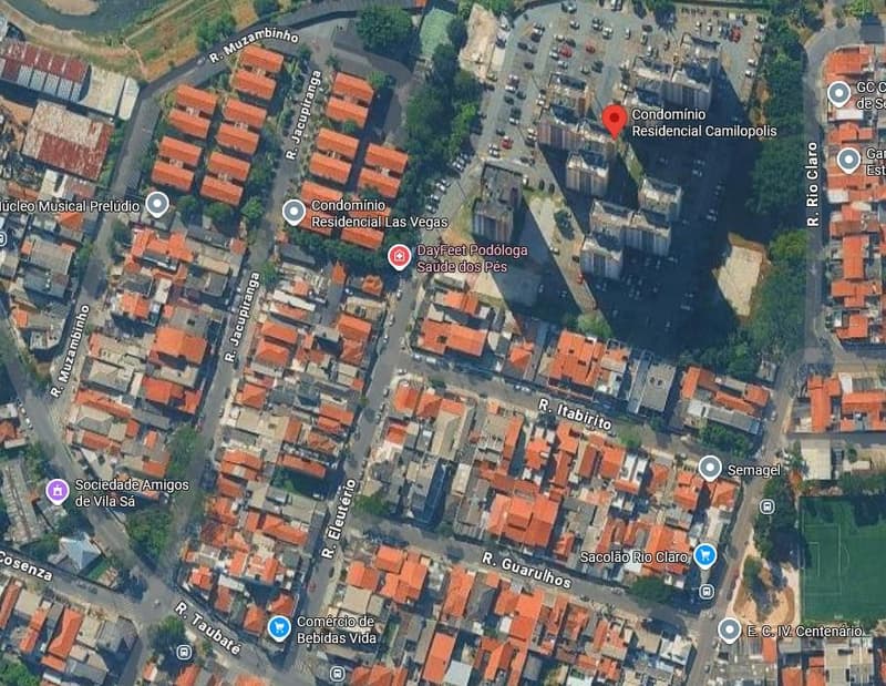 Apartamento em leilão em Santo André - SP — 7ª Vara Civel Santo Andre SP - Direitos Apto 65m² - Camilópolis