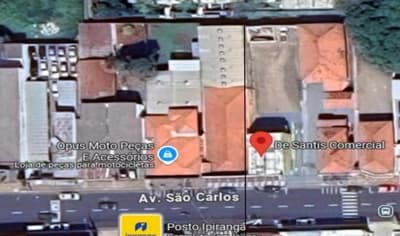 Comercial em leilão em São Carlos - SP — Imóvel Comercial, A.T. 528m², Centro