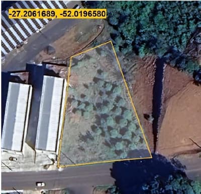 Terreno em leilão em Concórdia - SC, bairro Primavera — IMÓVEL URBANO COM ÁREA TOTAL DE 1.623,45m2. EM CONCÓRDIA-SC