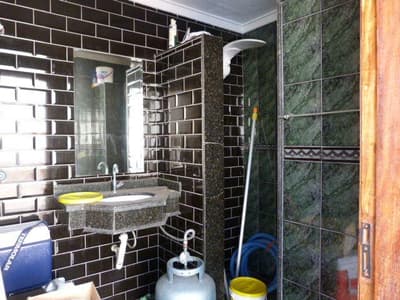 Foto 3 de 14: Casa em leilão em Santo André - SP, bairro Vila Camilópolis — Casa unificada, A.T. 600m², A.C. 771m², 4 suítes, área gourmet, terraço, piscina, Vila Camilópolis
