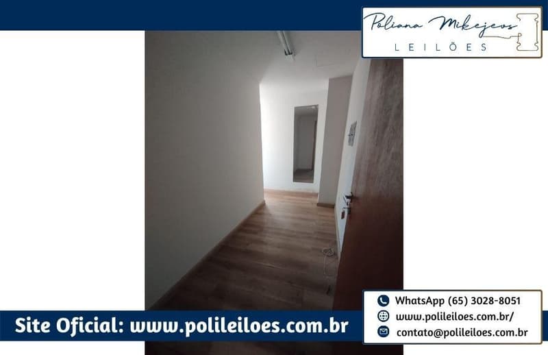 Foto 10 de 15: Comercial em leilão em Cuiabá - MT — Sala comercial em condomínio, nº 94, 54,00m², Centro, Cuiabá/MT