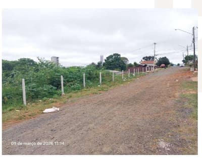 Foto 2 de 5: Terreno em leilão em Ponta Grossa - PR, bairro Jardim Carvalho — Terreno urbano com área de total de 3.869,50m², sem benfeitorias, localizado na Rua Bernardo de Vasconcelos, s/n, Bairro: Jardim Carvalho, Ponta Grossa/PR.