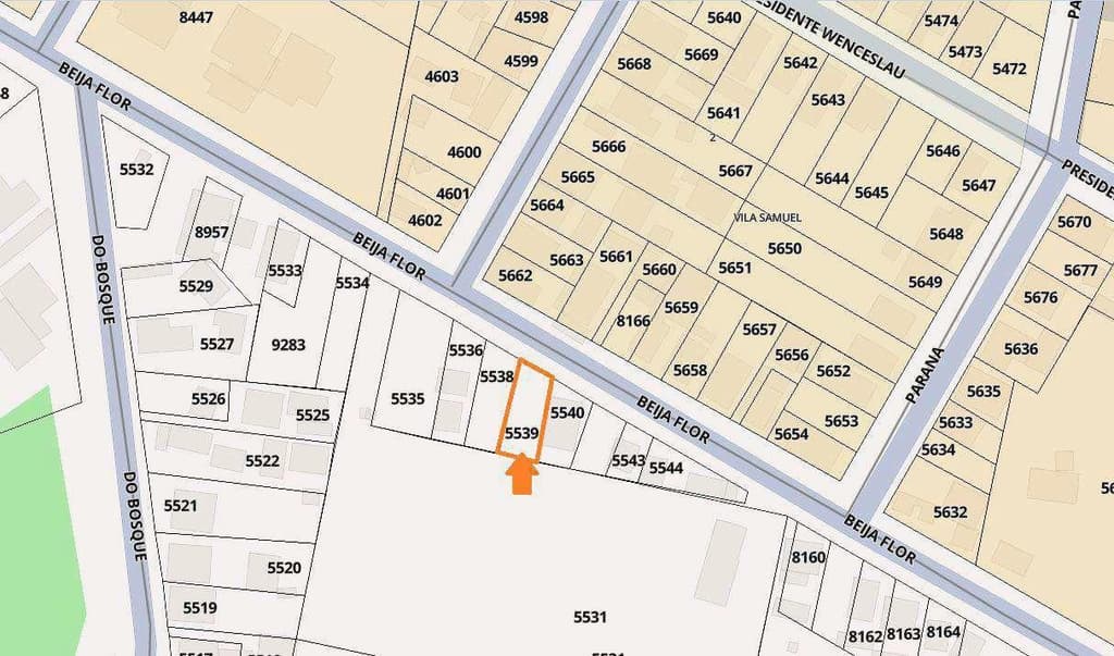 Terreno em leilão em Astorga - PR — LOTE 22: Imóvel objeto da matrícula nº 9.540 localizado em Astorga/PR