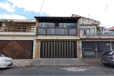 Foto 1 de 2: Casa em leilão em Santo André - SP, bairro Jardim Cambuí — Sobrado - Jardim Cambuí - A.T. 125,00m² - A.C. 86,00m²