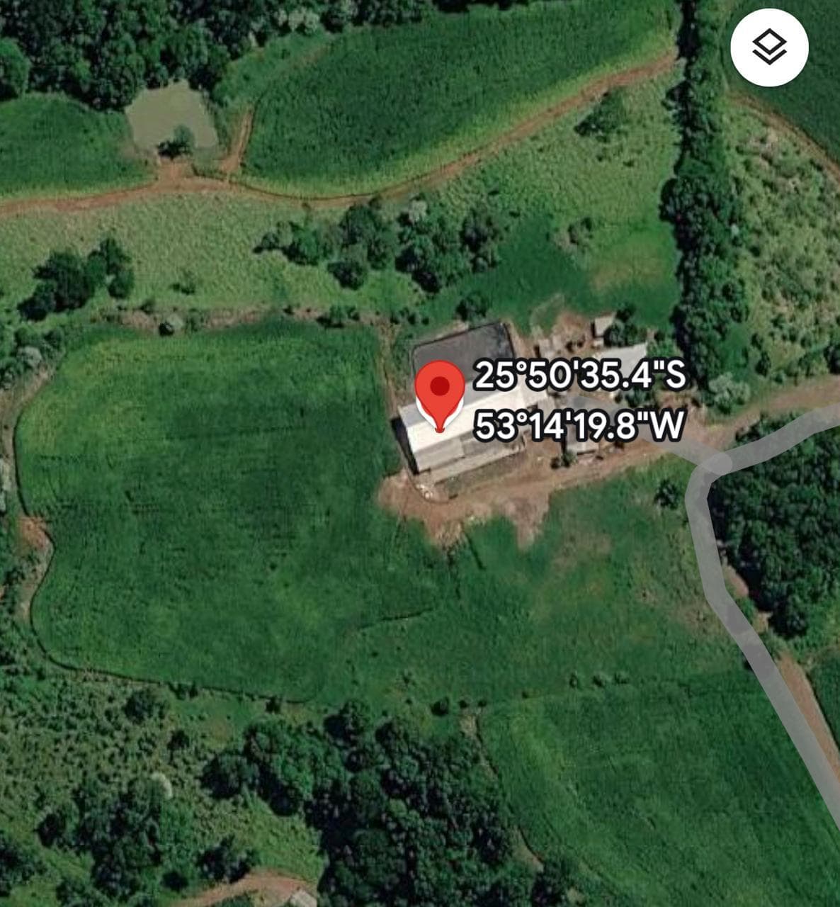 Foto 2 de 7: Area Rural em leilão em Nova Esperança Do Sudoeste - PR — Lote Rural n.º 68 com 54.000 m² e benfeitorias em Nova Esperança do Sudoeste/PR