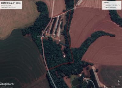 Foto 1 de 3: Area Rural em leilão em Itapejara D'oeste - PR — IMÓVEL RURAL COM ÁREA TOTAL DE 51.942,00m2- Em ITAPEJARA D'OESTE/PR