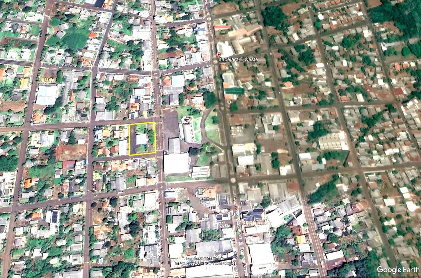 Foto 5 de 13: Terreno em leilão em Itapejara D'oeste - PR — LOTE URBANO Nº 06-C DA QUADRA Nº 37, SITO À RUA PIO XII, NA CIDADE DE ITAPEJARA D'OESTE - ÁREA DE 2.760M²