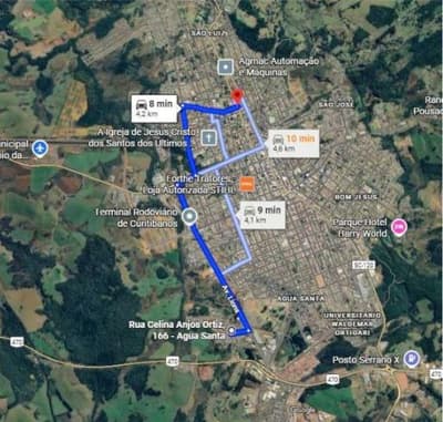 Foto 9 de 11: Comercial em leilão em Curitibanos - SC — IMÓVEL URBANO COM ÁREA TOTAL DE 367,00m² - CURITIBANOS/SC