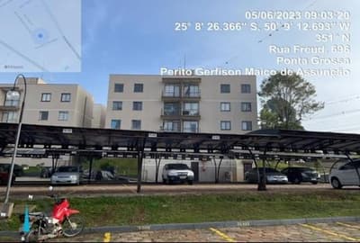 Foto 1 de 14: Apartamento em leilão em Ponta Grossa - PR — Apartamento, com área construída de 63,3056m², Ponta Grossa/PR