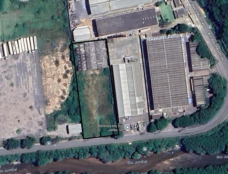 Terreno em leilão em Jundiaí - SP — Terreno Urbano 4.460m² Desocupado no Distrito Industrial em Jundiaí/SP