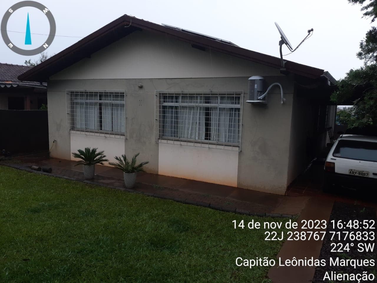 Foto 7 de 11: Casa em leilão em Capitão Leônidas Marques - PR — Casa 152m² Desocupada no Bairro Centro em Capitão Leonidas Marques/PR