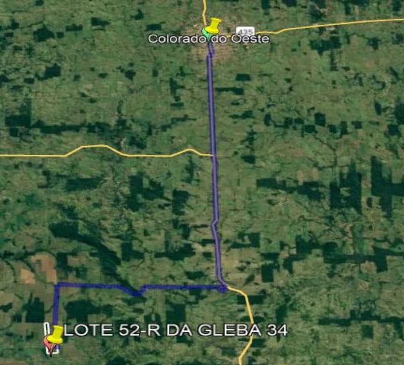 Foto 7 de 10: Area Rural em leilão em Colorado Do Oeste - RO — IMÓVEL RURAL | GLEBA 34 | 45,7370HA - COLORADO DO OESTE/RO