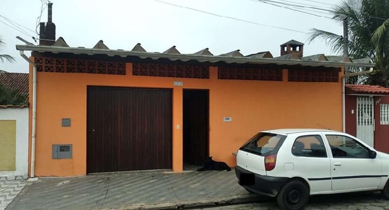 Casa em leilão em Itanhaém - SP — Casa 189m², Bopiranga, Itanhaém/SP - Ocupado