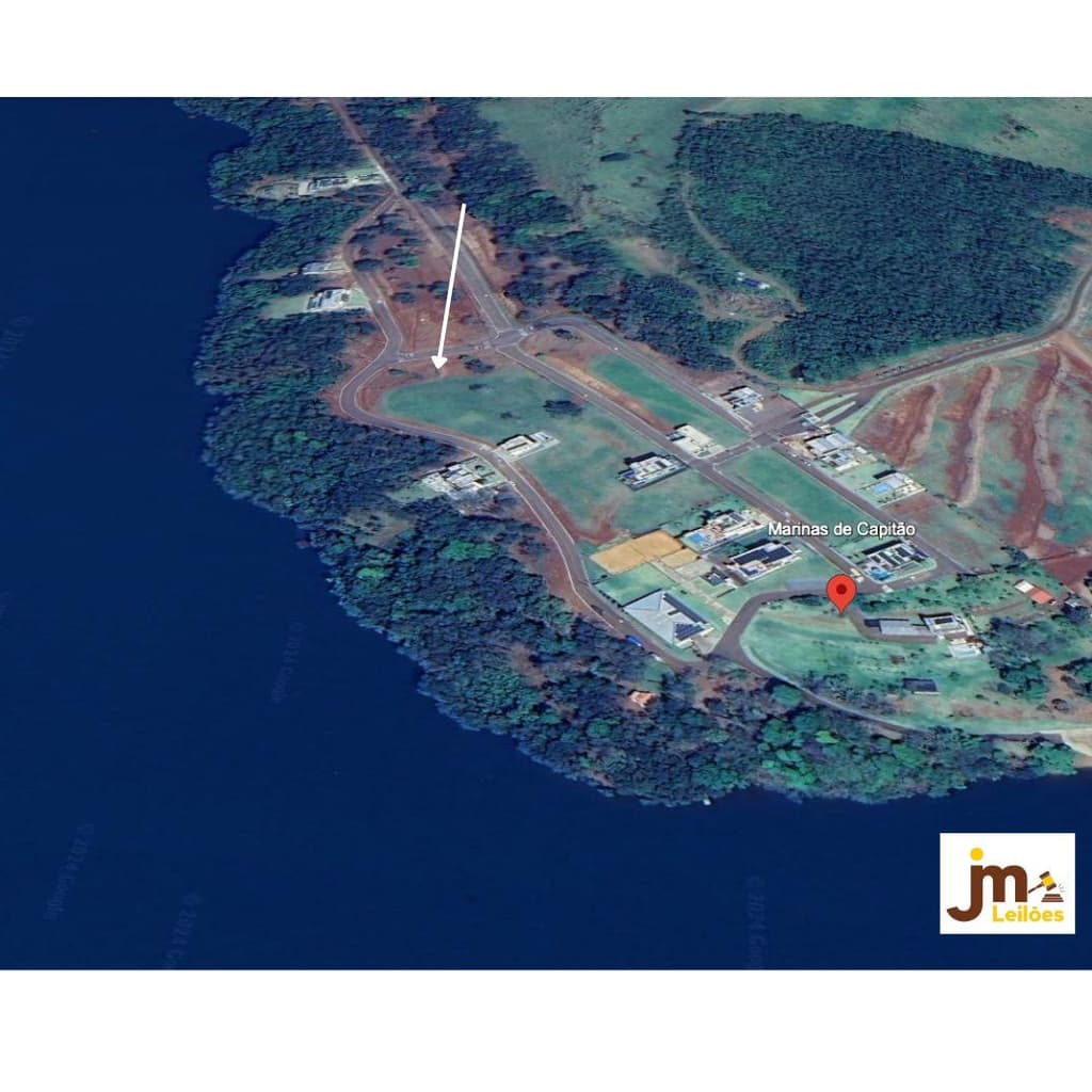 Foto 3 de 6: Terreno em leilão em Capitão Leônidas Marques - PR — TERRENO MARINAS DE CAPITÃO - LOTE Nº 105