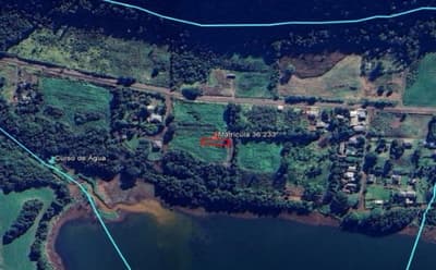 Foto 3 de 3: Terreno em leilão em Candói - PR, bairro Distrito de Cachoeira — IMÓVEL URBANO COM ÁREA TOTAL DE 492,19 m2- Em CANDÓI/PR