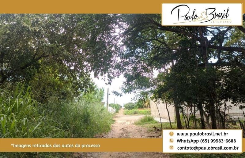 Foto 1 de 6: Imóvel em leilão em Cuiabá - MT — Imóvel Urbano, AT 360,0m², L. 10, Q. 15, do Desmembramento São José, com Pequena Construção em Alvearia não Averbada na Matrícula