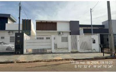 Foto 1 de 3: Casa em leilão em Primavera Do Leste - MT — SOBRADO RESIDENCIAL | A.T. 300M² E A.C 155,82M² - JD PONCHIO VERDE III | PRIMAVERA DO LESTE/MS