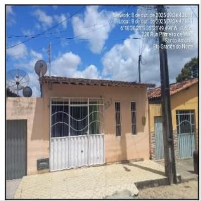 Casa em leilão em Santo Antônio - RN — Casa 79,68m² em SANTO ANTONIO/RN