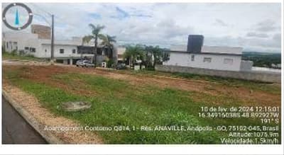 Foto 1 de 9: Terreno em leilão em Anápolis - GO — TERRENO URBANO | A.T. 712,69m² DE ESQUINA - RES. ANAVILLE II ETAPA | ANÁPOLIS/GO
