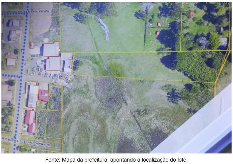 Foto 3 de 3: Terreno em leilão em Santa Cecília - SC — Terreno, A.T. 3.266m², Bairro Rondinha (Parte ideal)