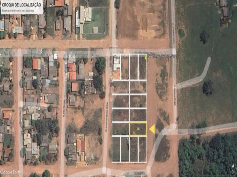 Foto 2 de 3: Terreno em leilão em Cerejeiras - RO, bairro José de Anchieta — Lote, 450.0 m2, Cerejeiras / RO