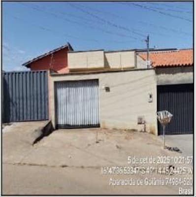 Casa em leilão em Aparecida De Goiânia - GO — Casa 85,88m² em ApartamentoARECIDA DE GOIANIA/GO