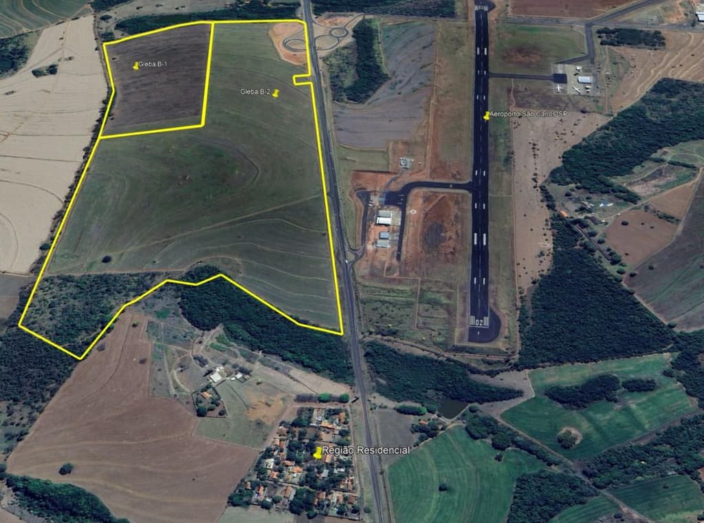 Foto 3 de 10: Area Rural em leilão em São Carlos - SP, bairro Água Vermelha — Mega Área Logística/Industrial 88,64 Hectares | São Carlos/SP | Frente p/ Rodovia SP-318 | Ideal p/ Distrito Tecnológico ou Centro de Distribuição!