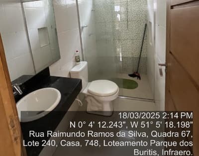 Foto 2 de 6: Casa em leilão em Macapá - AP — Casa c/ terreno de 300m², Desocupada no Parque dos Buritis em Macapá/AP