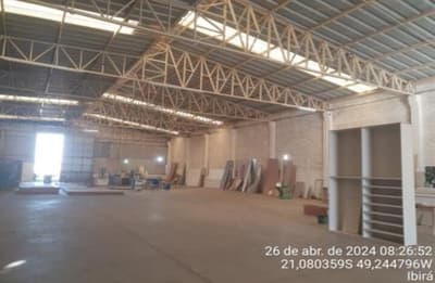 Foto 12 de 19: Comercial em leilão em Ibirá - SP — Galpão, A.T. 1.452m², A.C. 1.166m²