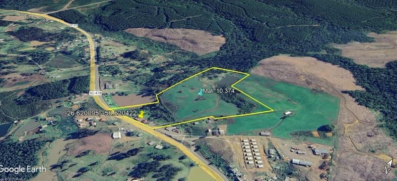 Foto 1 de 11: Area Rural em leilão em Timbó Grande - SC, bairro Interior — IMÓVEL RURAL COM ÁREA TOTAL DE 8,8804 hectares EM TIMBÓ GRANDE-SC