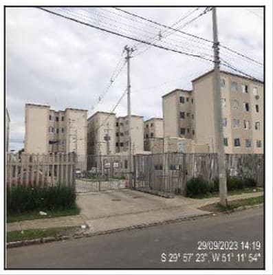 Apartamento em leilão em Canoas - RS — Apartamento de 41.19m2, com 2 quartos, em CANOAS/RS.