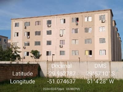 Apartamento em leilão em Gravataí - RS — Apartamento de 41.19m2, com 2 quartos, em GRAVATAI/RS.