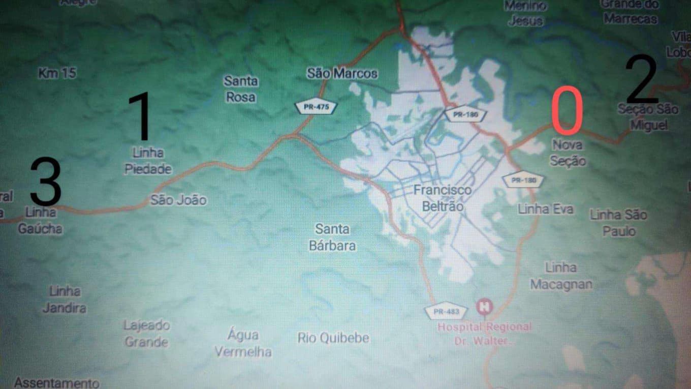 Foto 7 de 18: Area Rural em leilão em Francisco Beltrão - PR — FRAÇÃO IDEAL referente ao LOTE RURAL n° 98, da Gleba 03-FB de Francisco Beltrão/PR