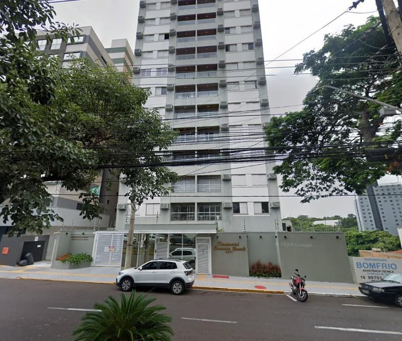 Apartamento em leilão em Presidente Prudente - SP — Apto 104m², Ocupado no Centro de Presidente Prudente/SP