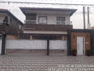 Casa em leilão em Praia Grande - SP — Casa de 77.84m2, com 3 quartos, em PRAIA GRANDE/SP.