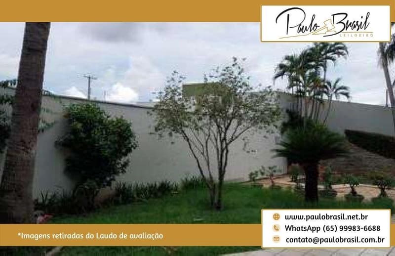 Foto 24 de 49: Casa em leilão em Cuiabá - MT, bairro Chácara dos Pinheiros — Imóvel tipo sobrado, em condomínio, Jardim Apoena, AT 498m² e AC 475,99 m², Chácara dos Pinheiros, Cuiabá/MT