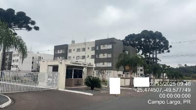 Apartamento em leilão em Campo Largo - PR — Apartamento 40,00m² em CAMPO LARGO/PR