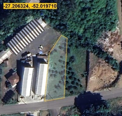 Terreno em leilão em Concórdia - SC, bairro Primavera — IMÓVEL URBANO COM ÁREA TOTAL DE 1.623,45m2. EM CONCÓRDIA-SC