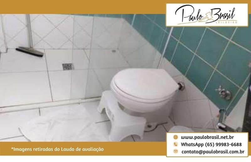 Foto 18 de 49: Casa em leilão em Cuiabá - MT, bairro Chácara dos Pinheiros — Imóvel tipo sobrado, em condomínio, Jardim Apoena, AT 498m² e AC 475,99 m², Chácara dos Pinheiros, Cuiabá/MT